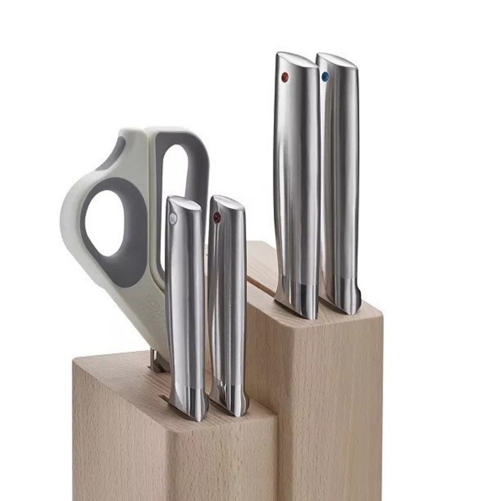 Joseph Joseph Elevate‎ Fusion 5 Piece Knife Set Cleaver And Scissors Set